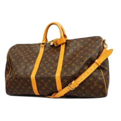 Pre-owned Fabric louis-vuitton-bags Louis Vuitton Vintage , Brown , Da...