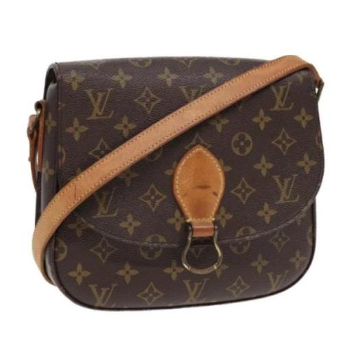 Pre-owned Canvas louis-vuitton-bags Louis Vuitton Vintage , Brown , Da...