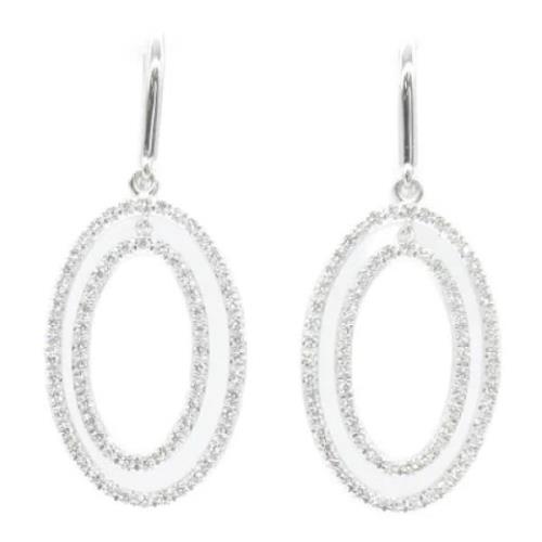 Pre-owned White Gold earrings Tiffany & Co. Pre-owned , White , Dames