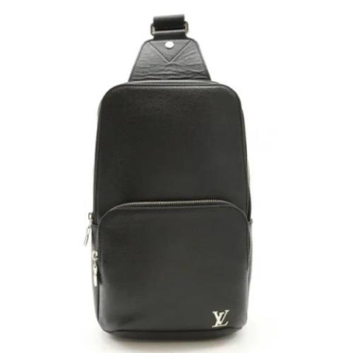 Pre-owned Leather louis-vuitton-bags Louis Vuitton Vintage , Black , D...