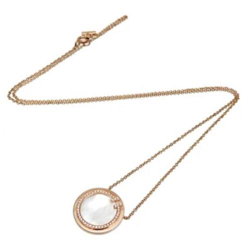 Pre-owned Rose Gold necklaces Tiffany & Co. Pre-owned , Yellow , Dames