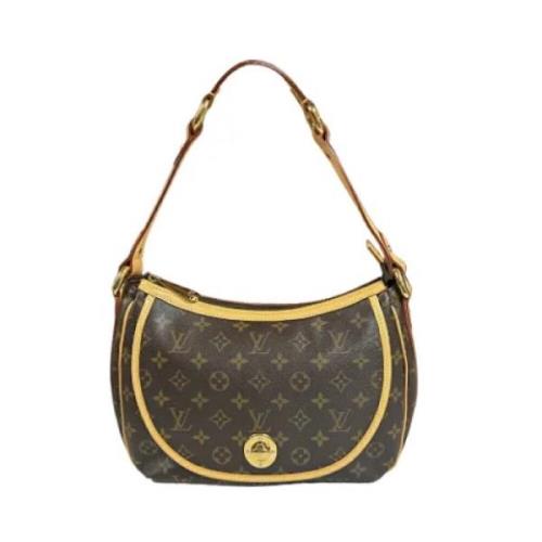 Pre-owned Canvas louis-vuitton-bags Louis Vuitton Vintage , Brown , Da...