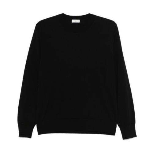 Trui Pullover M.k. Style 900 Dries Van Noten , Black , Heren