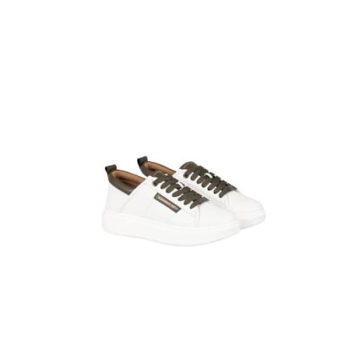 Eco Wembley Witte Militaire Sneakers Alexander Smith , White , Heren