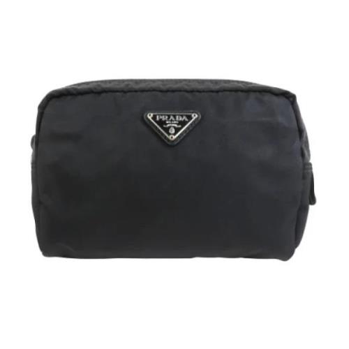 Pre-owned Fabric clutches Prada Vintage , Black , Dames