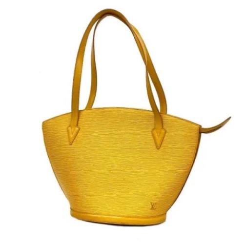 Pre-owned Fabric louis-vuitton-bags Louis Vuitton Vintage , Yellow , D...