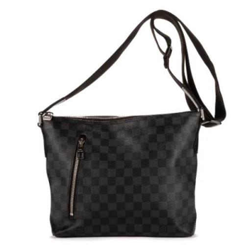 Pre-owned Canvas louis-vuitton-bags Louis Vuitton Vintage , Black , Da...