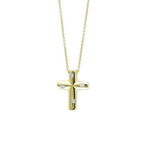 Pre-owned Yellow Gold necklaces Tiffany & Co. Pre-owned , Yellow , Dam...