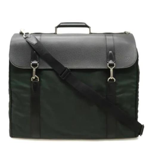 Pre-owned Canvas louis-vuitton-bags Louis Vuitton Vintage , Green , Da...