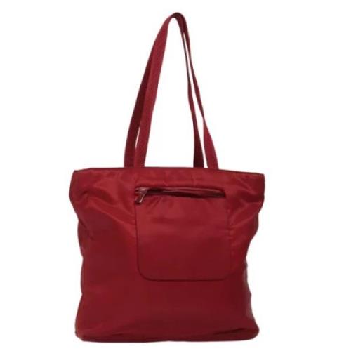 Pre-owned Nylon prada-bags Prada Vintage , Red , Dames