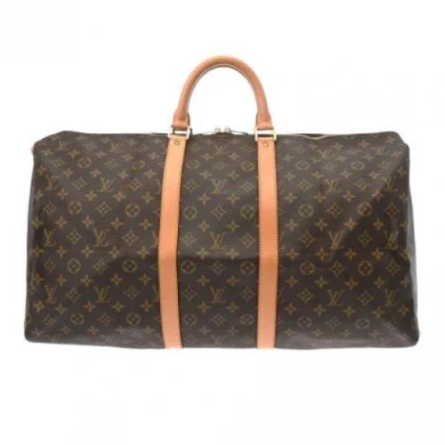 Pre-owned Fabric louis-vuitton-bags Louis Vuitton Vintage , Brown , Da...