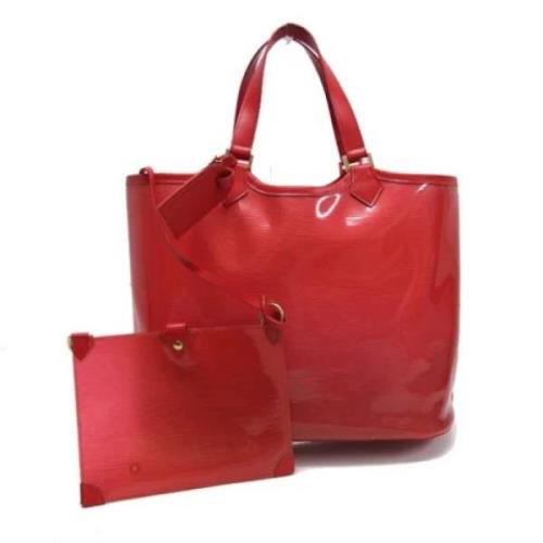 Pre-owned Leather louis-vuitton-bags Louis Vuitton Vintage , Red , Dam...