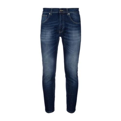 Stijlvolle Dian Broek Dondup , Blue , Heren