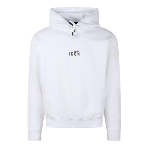 Urban Mini Icon Hoodie Dsquared2 , White , Heren