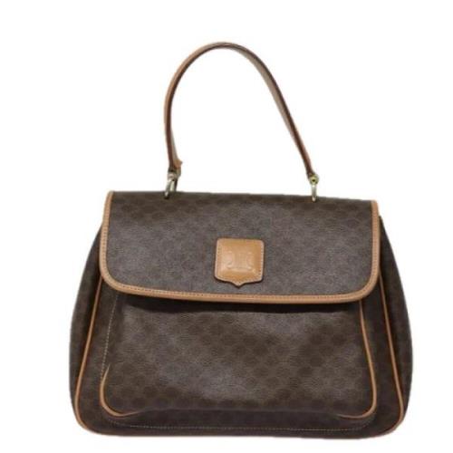 Pre-owned Canvas celine-bags Celine Vintage , Brown , Dames