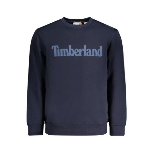 Blauwe Katoenen Trui Timberland , Blue , Heren