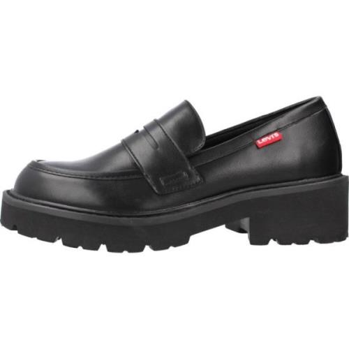 Stijlvolle Lucy Loafers voor Vrouwen Levi's , Black , Dames