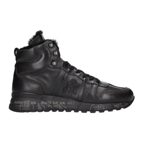 Stijlvolle Sneakers voor Mannen Premiata , Black , Heren