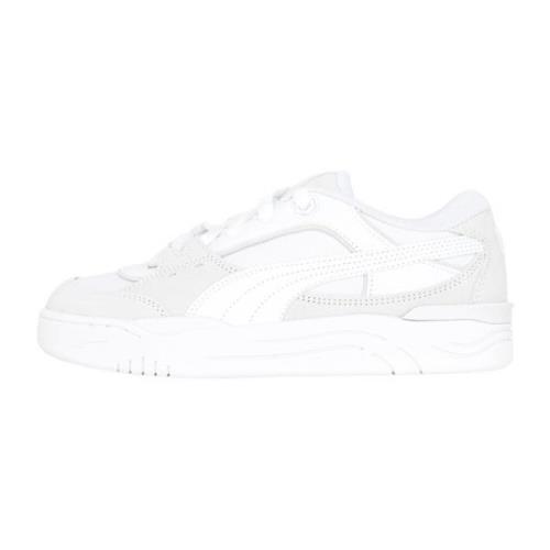 Skater Sneakers Wit Laag Profiel Puma , White , Dames