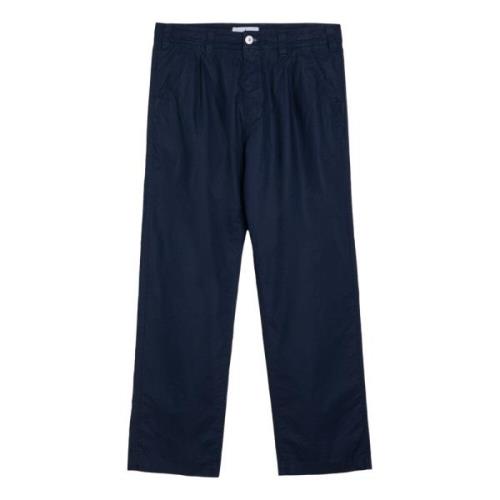 Baggy Loose Broek Stone Island , Blue , Heren