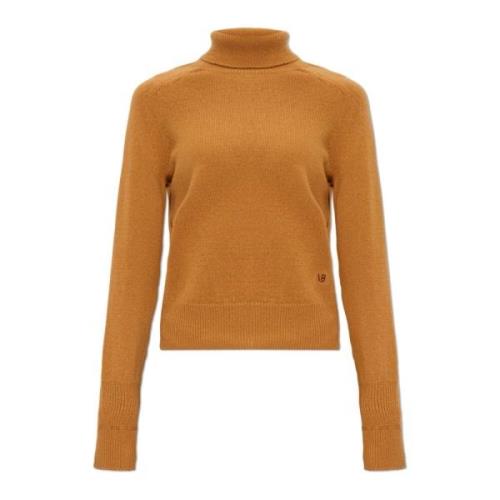 Trui met logo Victoria Beckham , Brown , Dames