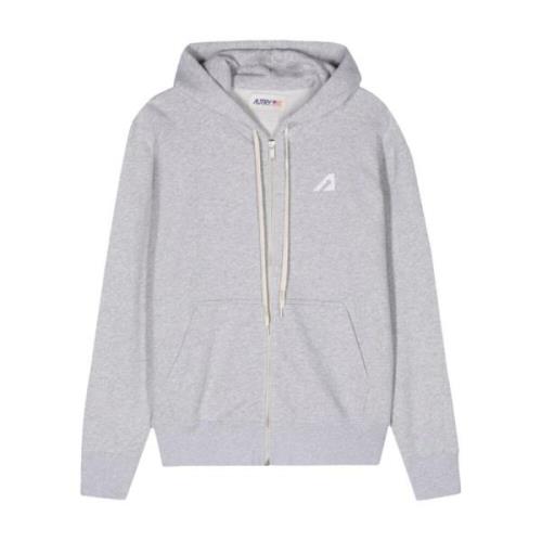 Melange Hoodie voor Mannen Autry , Gray , Heren