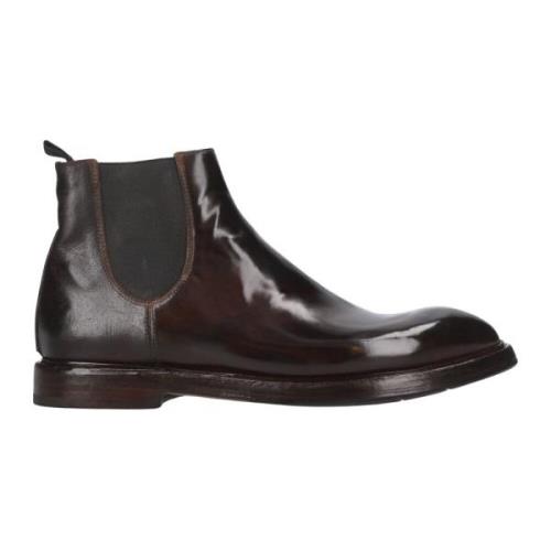 Elegante Charles Horse Enkellaarzen Premiata , Brown , Heren