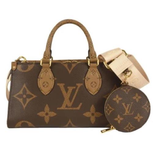 Pre-owned Fabric louis-vuitton-bags Louis Vuitton Vintage , Brown , Da...