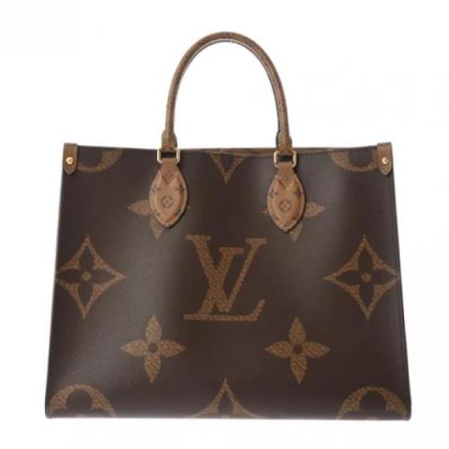 Pre-owned Canvas louis-vuitton-bags Louis Vuitton Vintage , Brown , Da...