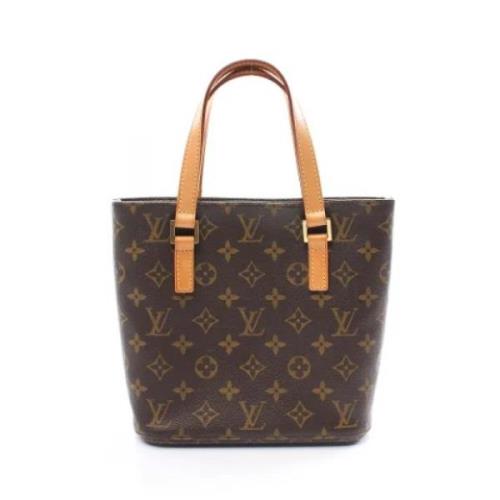 Pre-owned Leather louis-vuitton-bags Louis Vuitton Vintage , Brown , D...