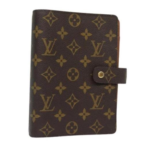 Pre-owned Canvas home-office Louis Vuitton Vintage , Brown , Dames