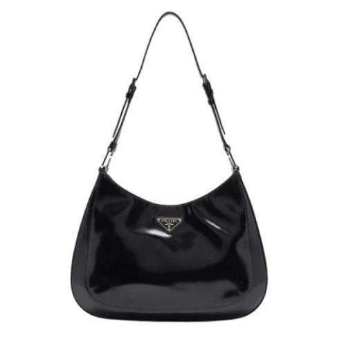 Pre-owned Leather prada-bags Prada Vintage , Black , Dames