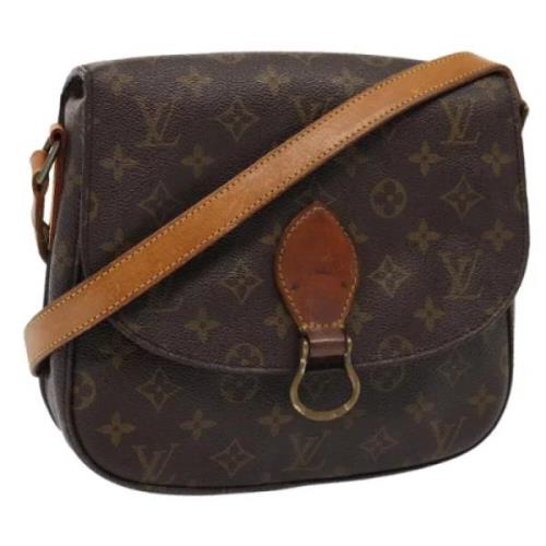 Pre-owned Canvas louis-vuitton-bags Louis Vuitton Vintage , Brown , Da...