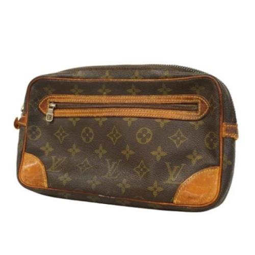 Pre-owned Fabric louis-vuitton-bags Louis Vuitton Vintage , Brown , Da...