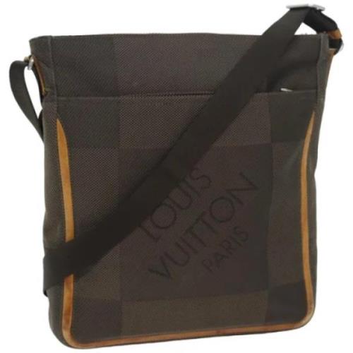 Pre-owned Canvas louis-vuitton-bags Louis Vuitton Vintage , Brown , Da...