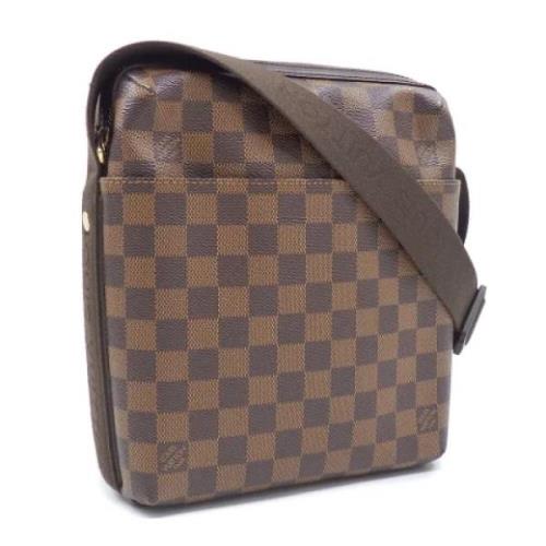 Pre-owned Canvas louis-vuitton-bags Louis Vuitton Vintage , Brown , Da...