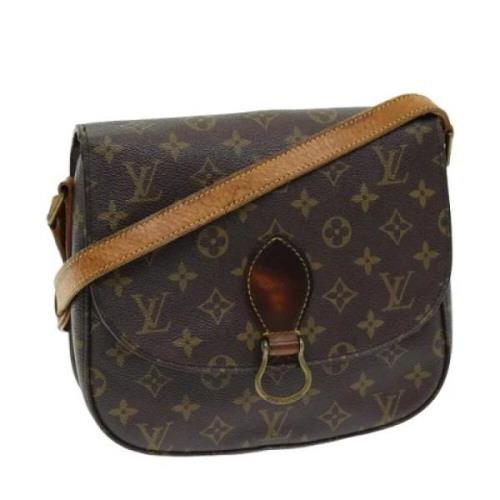 Pre-owned Canvas louis-vuitton-bags Louis Vuitton Vintage , Brown , Da...