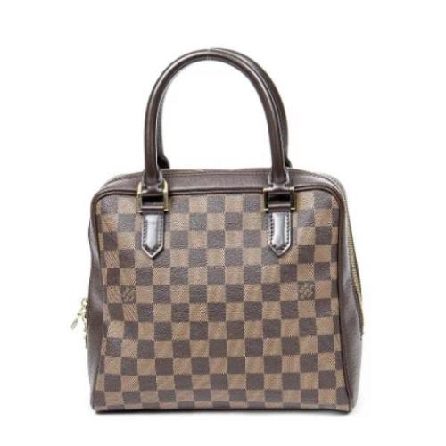 Pre-owned Canvas handbags Louis Vuitton Vintage , Brown , Dames