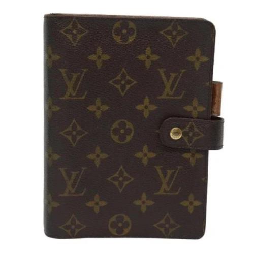 Pre-owned Canvas home-office Louis Vuitton Vintage , Brown , Dames