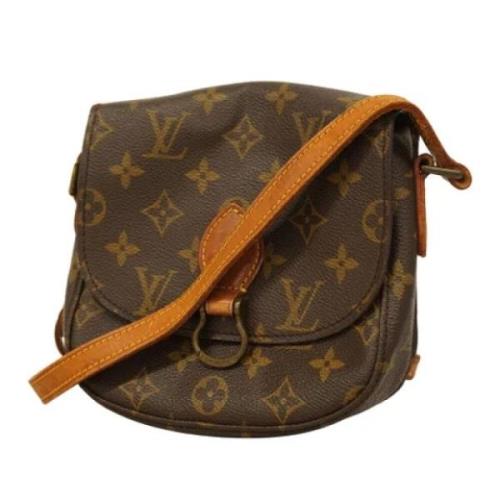 Pre-owned Fabric louis-vuitton-bags Louis Vuitton Vintage , Brown , Da...