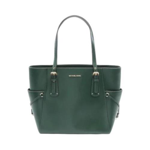 Pre-owned Leather shoulder-bags Michael Kors Pre-owned , Green , Dames