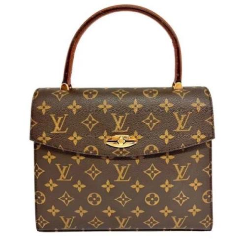 Pre-owned Fabric louis-vuitton-bags Louis Vuitton Vintage , Brown , Da...