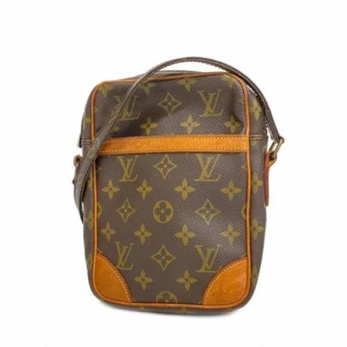 Pre-owned Fabric louis-vuitton-bags Louis Vuitton Vintage , Brown , Da...