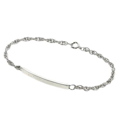 Pre-owned Silver bracelets Tiffany & Co. Pre-owned , Gray , Dames