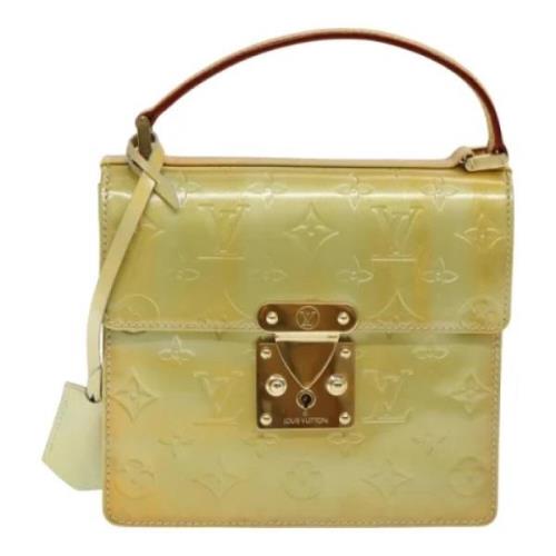 Pre-owned Leather louis-vuitton-bags Louis Vuitton Vintage , Green , D...