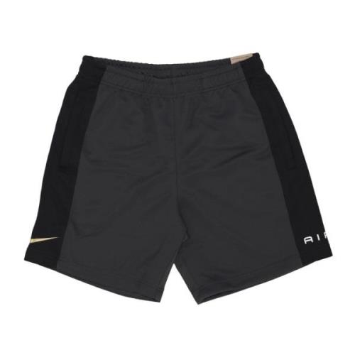 Ademende Herenshorts met Elastische Taille Nike , Black , Heren