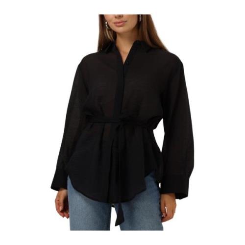 Zwarte Blouse Mschcarcella Stijl Moss Copenhagen , Black , Dames