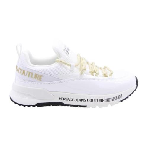 Stijlvolle Vanpelt Sneaker voor Mannen Versace Jeans Couture , White ,...