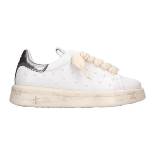 Stijlvolle Sneakers voor Vrouwen Premiata , White , Dames