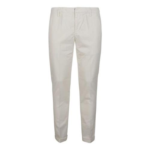 Bianco Gaubert Pant Dondup , White , Heren